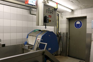 Schlauchwaschanlage