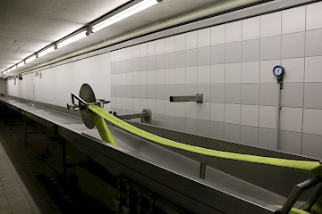 Schlauchwaschanlage