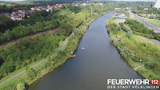 Quelle (c) Feuerwehr Völklingen / Quadrokopter